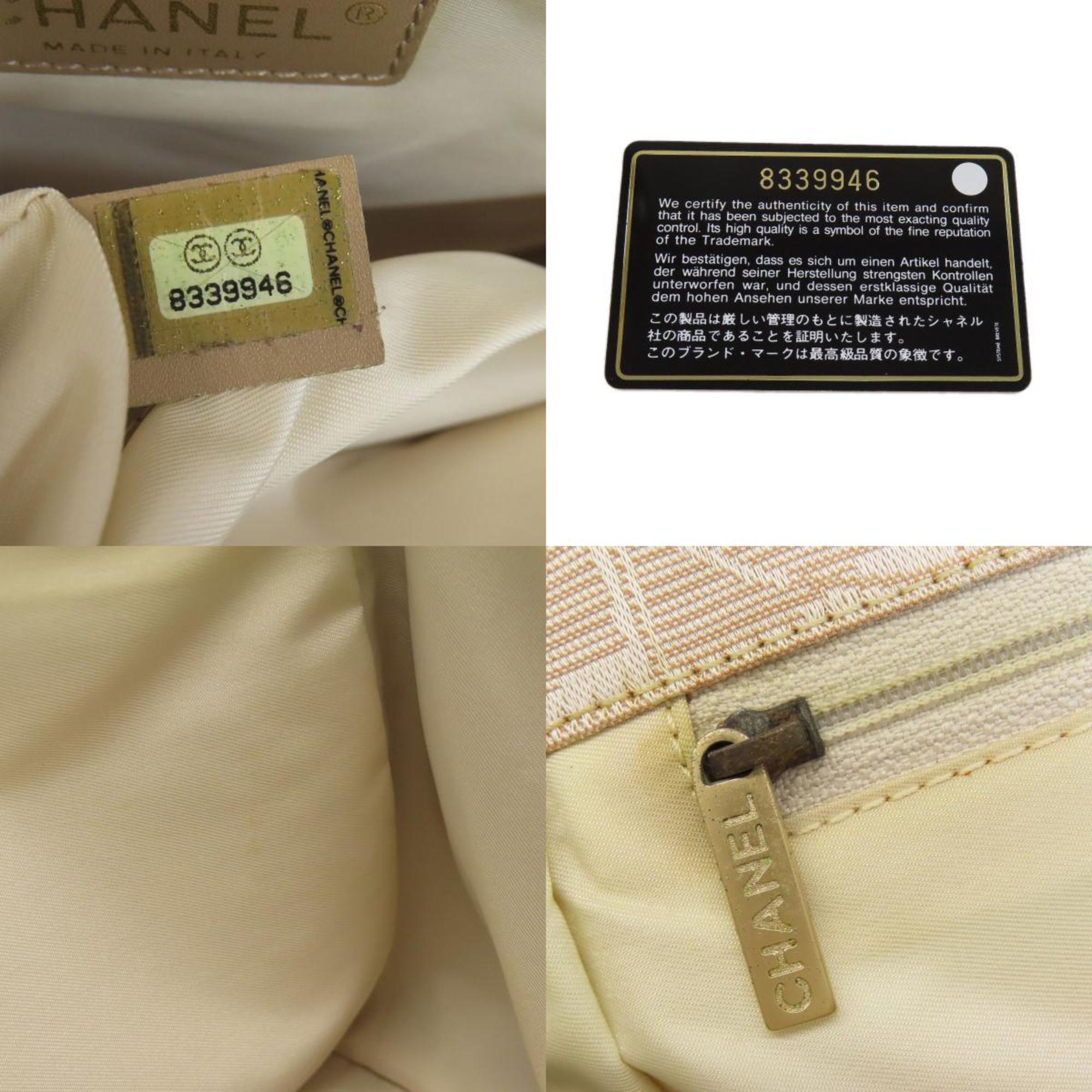 Chanel New Travel Line Handbag Nylon Jacquard Women's CHANEL