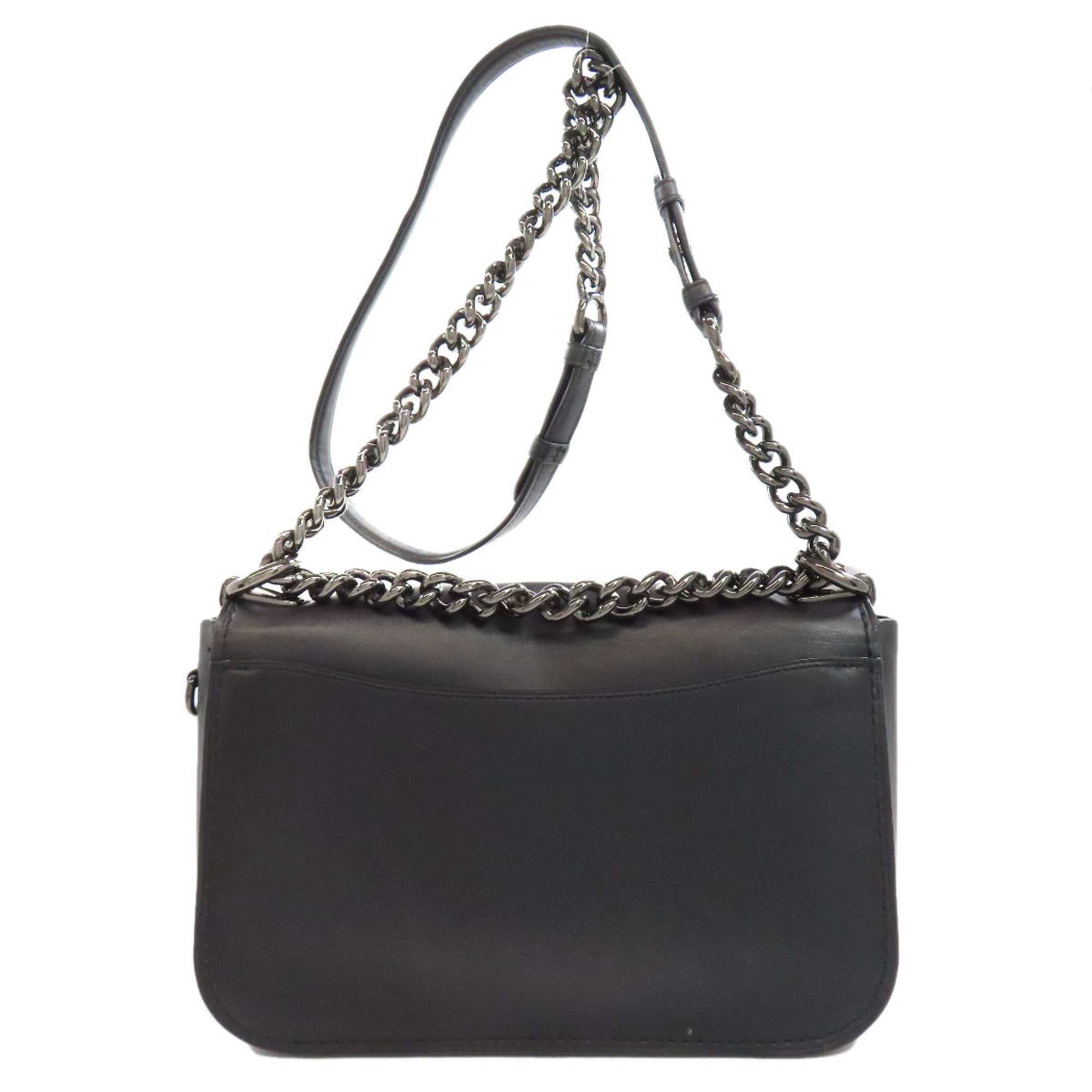 Coach 12110 Chain Shoulder Swagger 25 Bag Leather Women's COACH