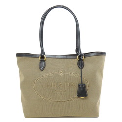 PRADA 1BG159 Tote Bag Canvas Women's