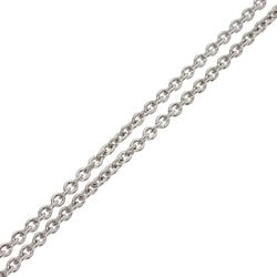 BVLGARI Chain 41cm Necklace K18 White Gold Women's