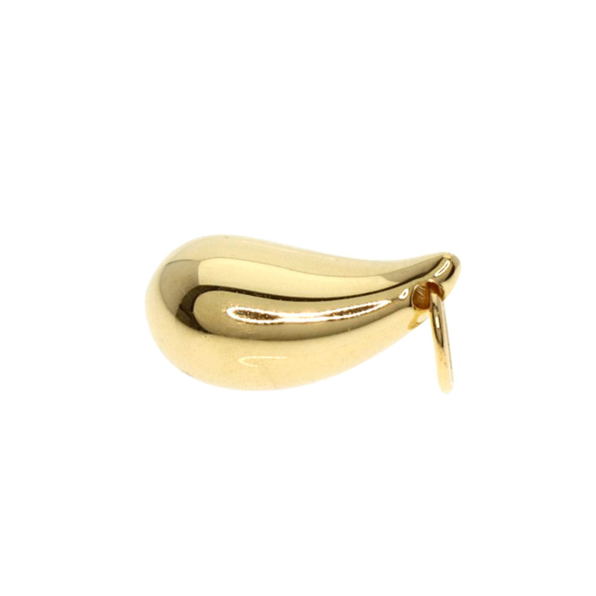 Tiffany Teardrop Pendant Top K18 Yellow Gold Women's TIFFANY&Co.