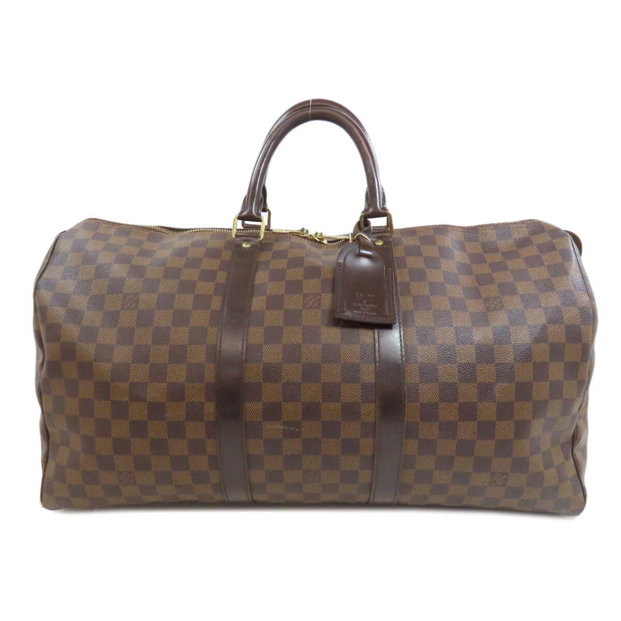 Louis Vuitton N41427 Keepall 50 Boston Bag Damier Canvas Women's LOUIS VUITTON