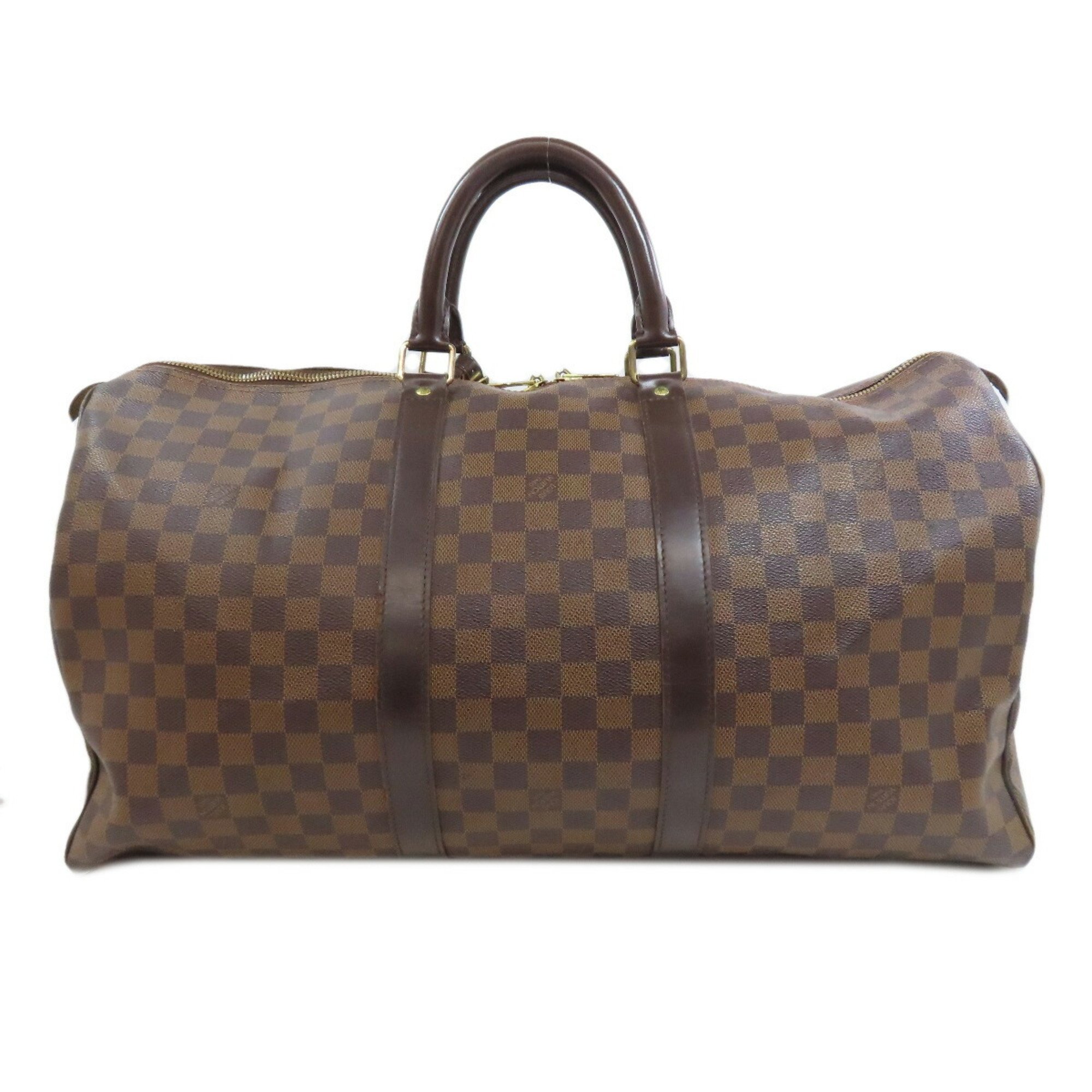 Louis Vuitton N41427 Keepall 50 Boston Bag Damier Canvas Women's LOUIS VUITTON