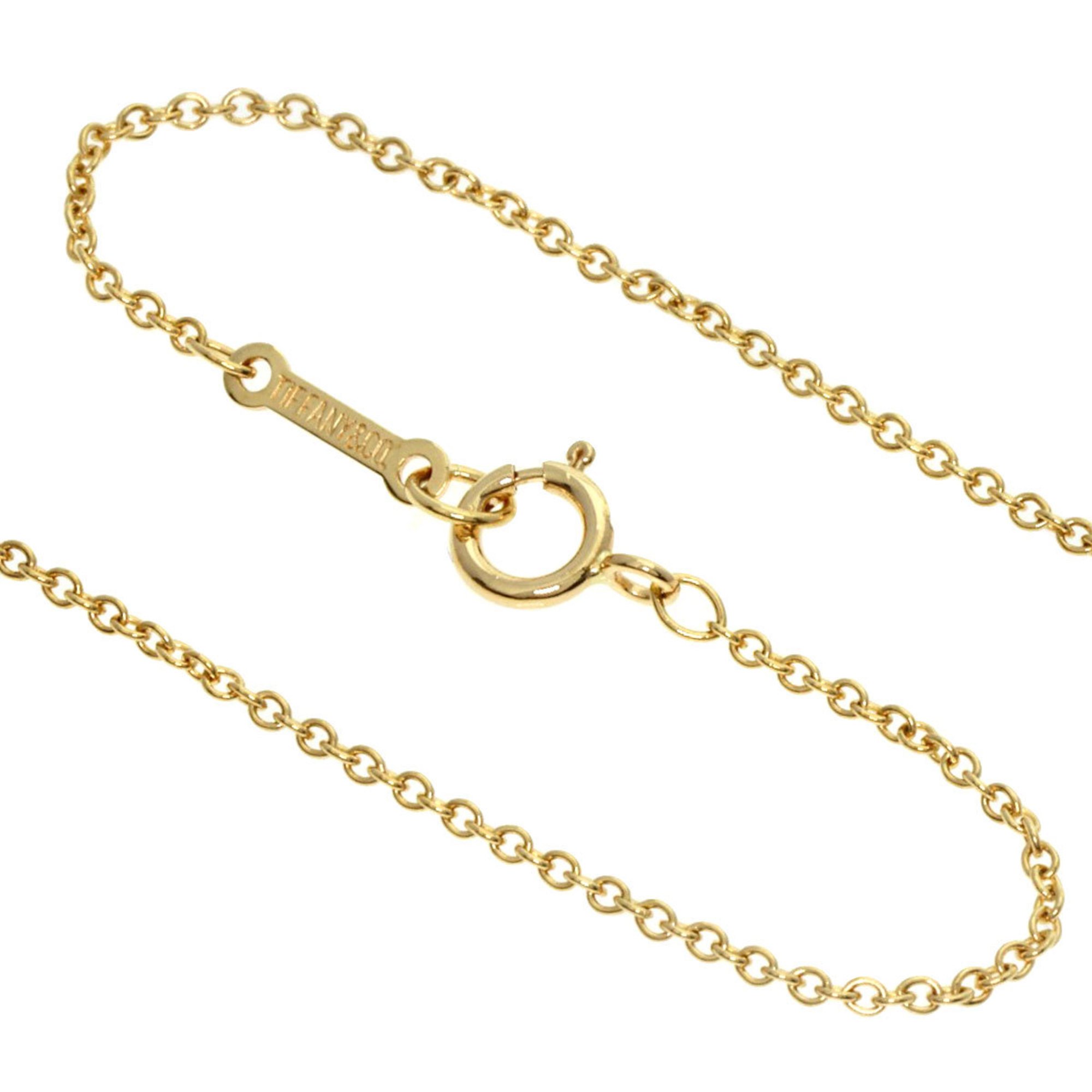 Tiffany Heart Necklace K18 Yellow Gold Women's TIFFANY&Co.