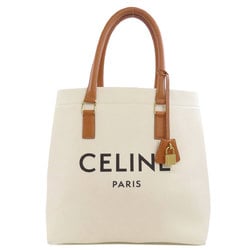 CELINE Horizontal Cabas Tote Bag Canvas Women's