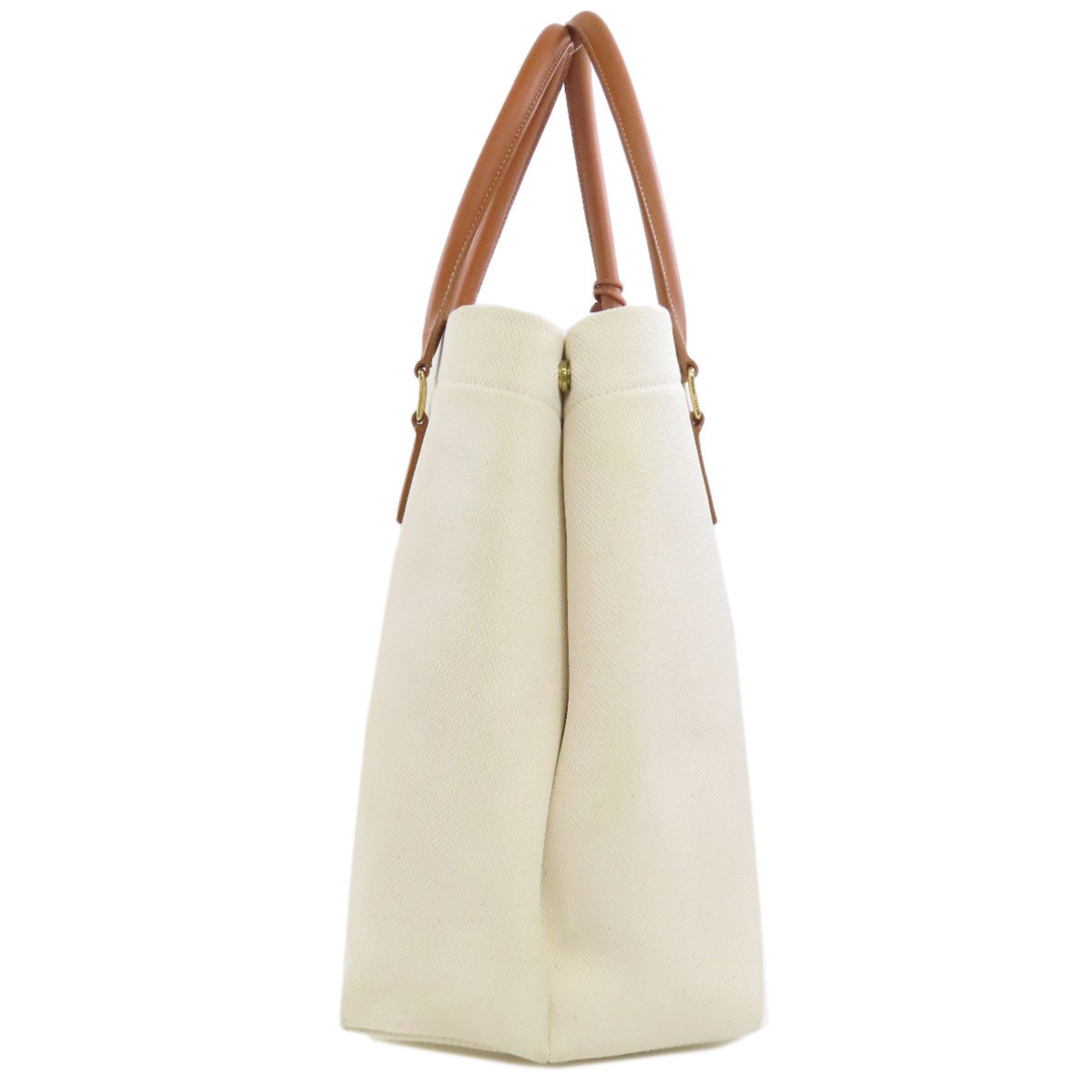 CELINE Horizontal Cabas Tote Bag Canvas Women's