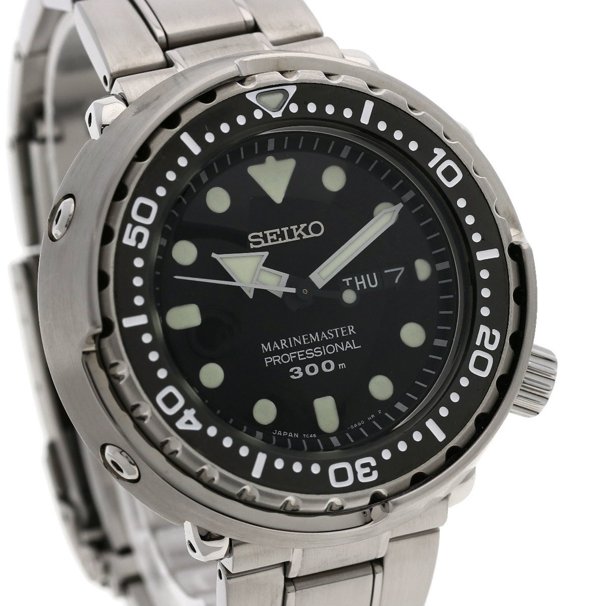 Seiko SBBN031 7C46-0AG0 Prospex Marine Master Watch Stainless Steel SS Men's SEIKO