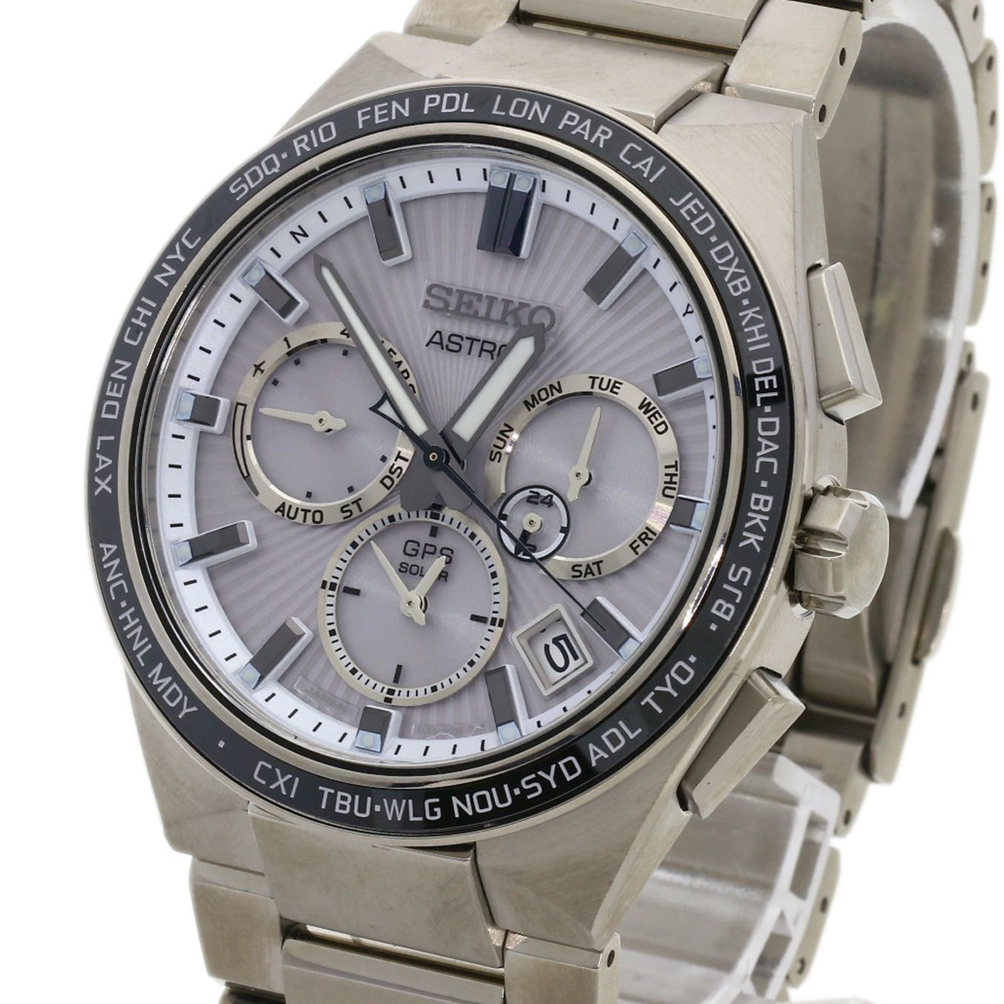 Seiko SBXC117 Astron Watch Titanium Men's SEIKO