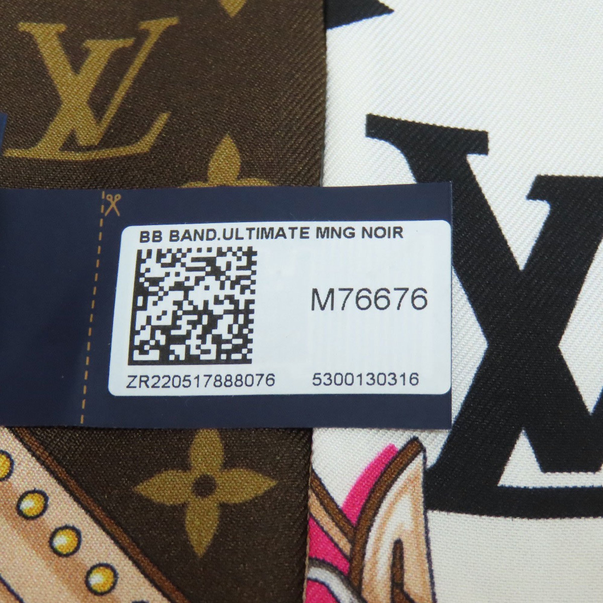 Louis Vuitton M76676 Bandeau BB Ultimate Scarf Silk Women's LOUIS VUITTON