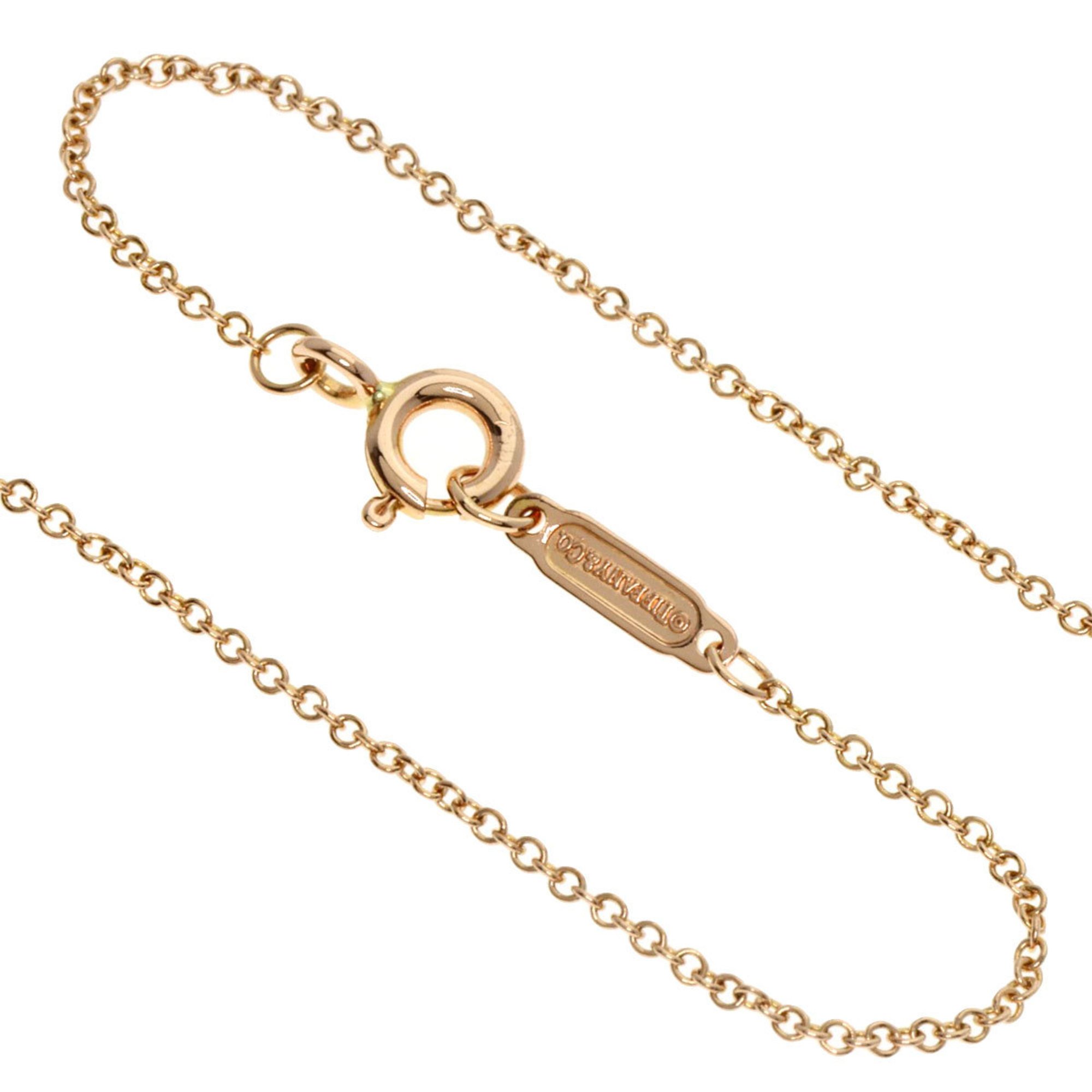 Tiffany Heart Lock Necklace, 18K Pink Gold, Women's, TIFFANY&Co.