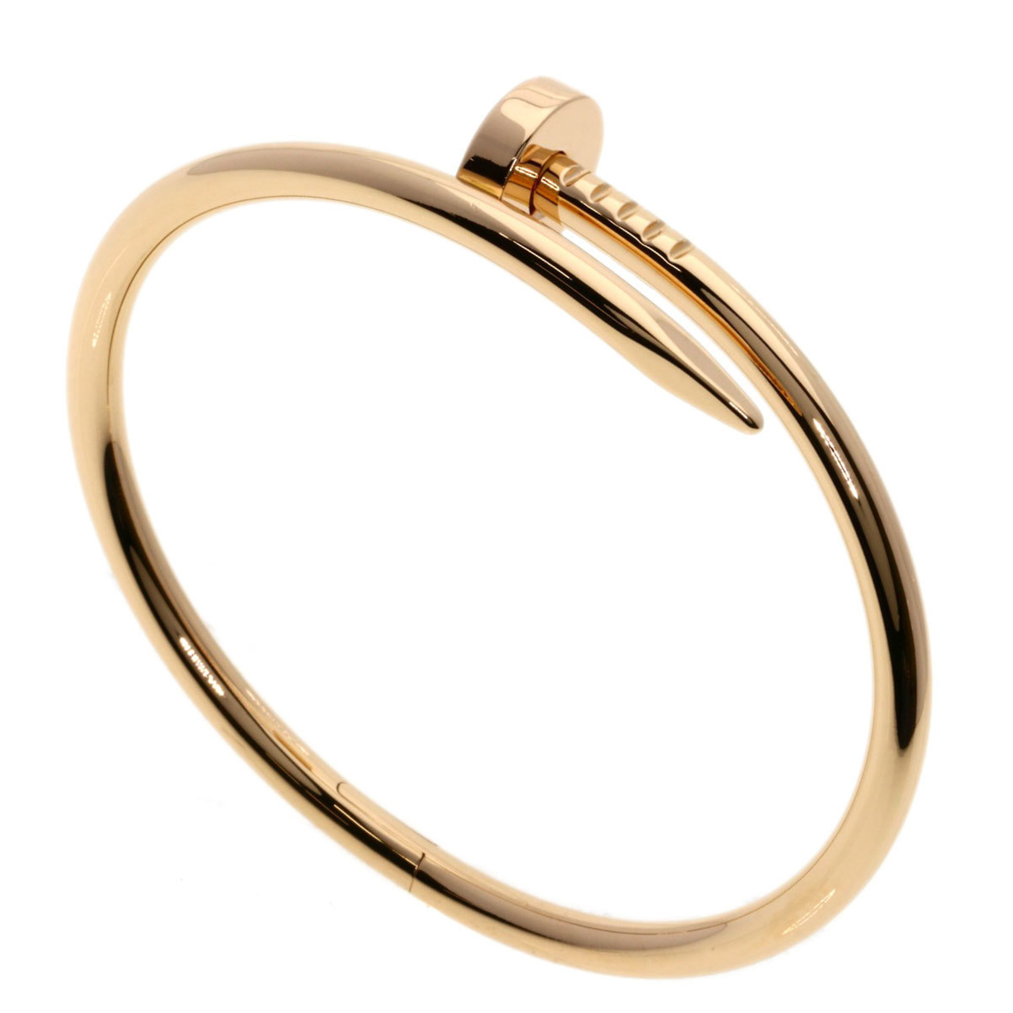 Cartier Juste Uncre #15 Bracelet K18 Pink Gold Women's CARTIER