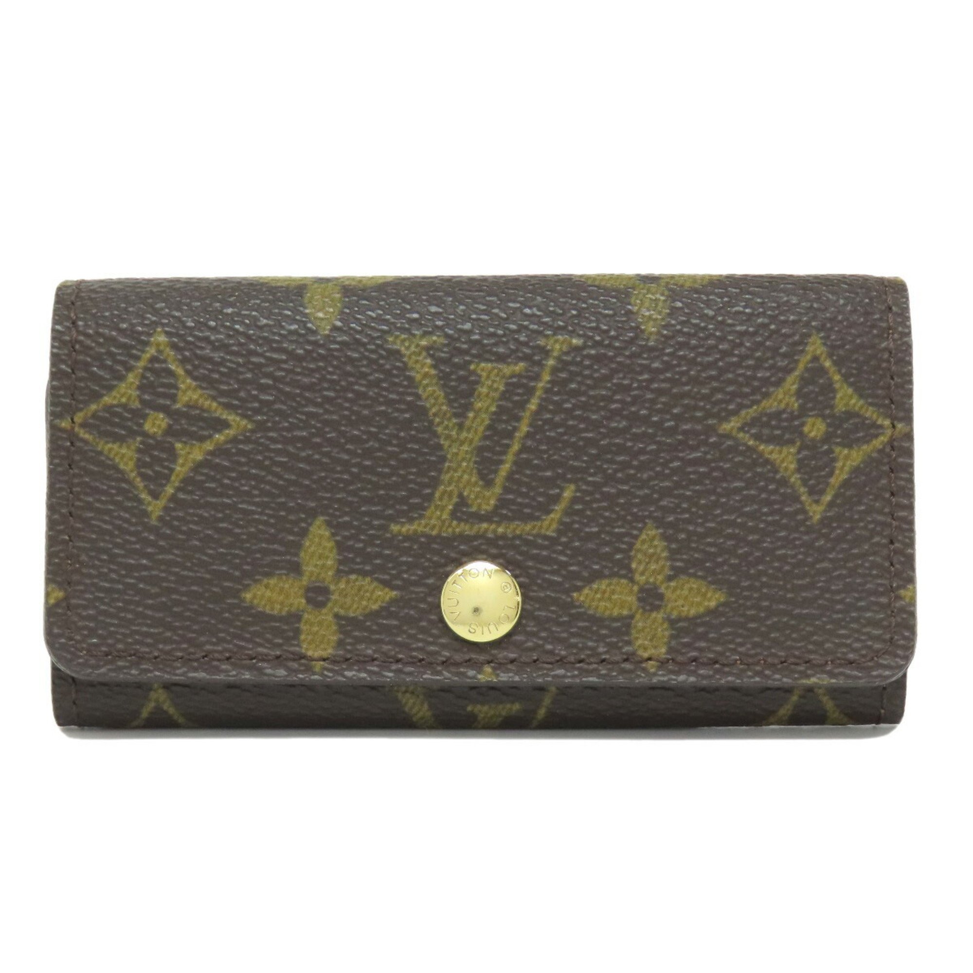 Louis Vuitton M62631 Multicle 4 Key Case Monogram Canvas Women's LOUIS VUITTON