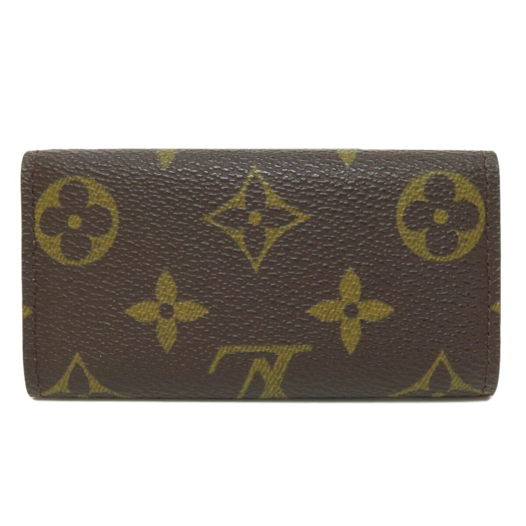 Louis Vuitton M62631 Multicle 4 Key Case Monogram Canvas Women's LOUIS VUITTON