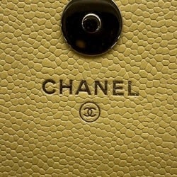 Chanel Chain Wallet Coco Mark Affinity Caviar Skin AP2914 CHANEL