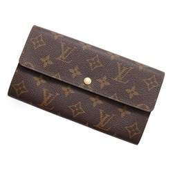 Louis Vuitton Long Wallet Monogram Pochette Porto Monnaie Credit M61725 LOUIS VUITTON