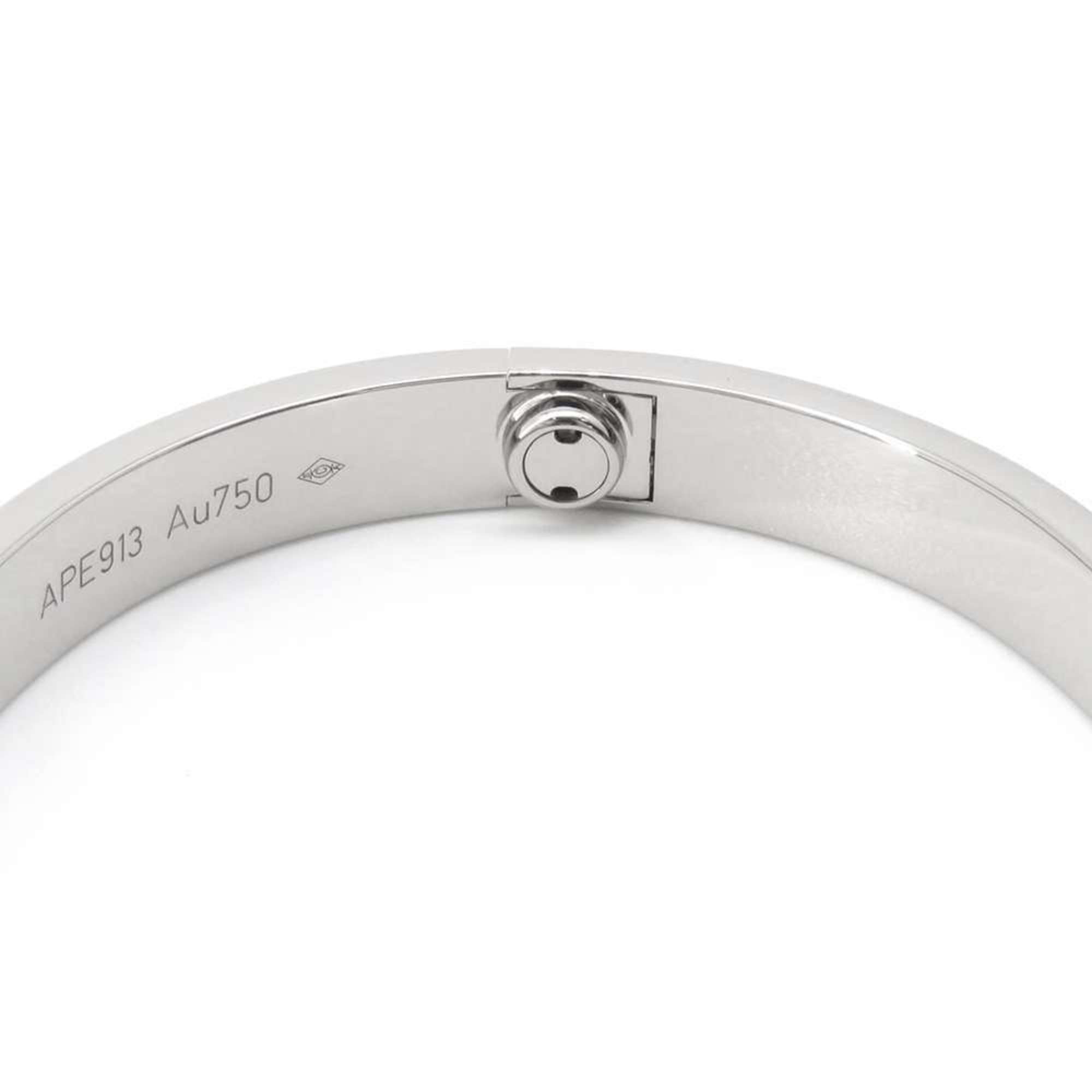 Cartier Bracelet Love K18WG White Gold Size 16 B6035416 Bangle