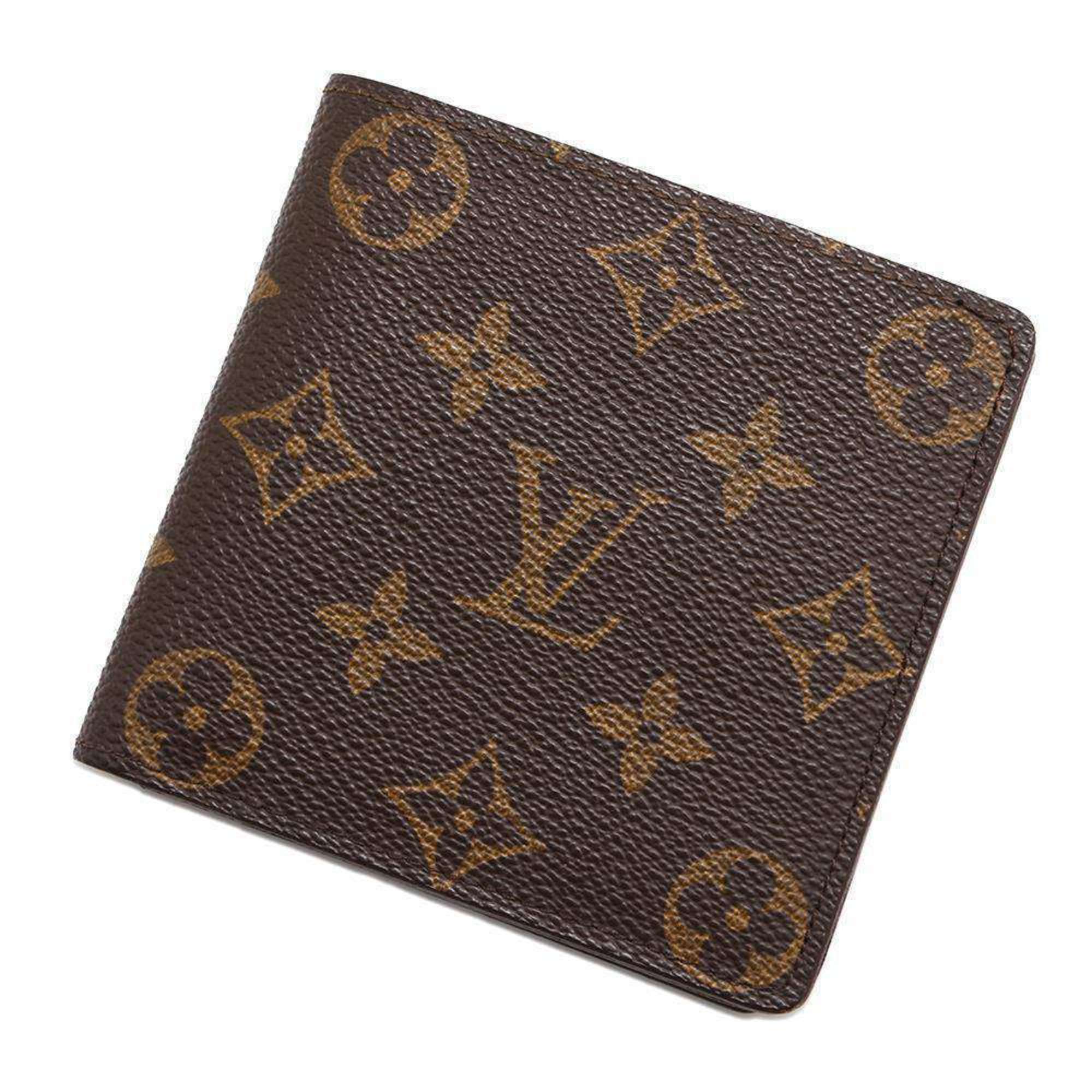 Louis Vuitton Wallet Monogram Portefeuille Marco M61675 LOUIS VUITTON Men's Bi-fold