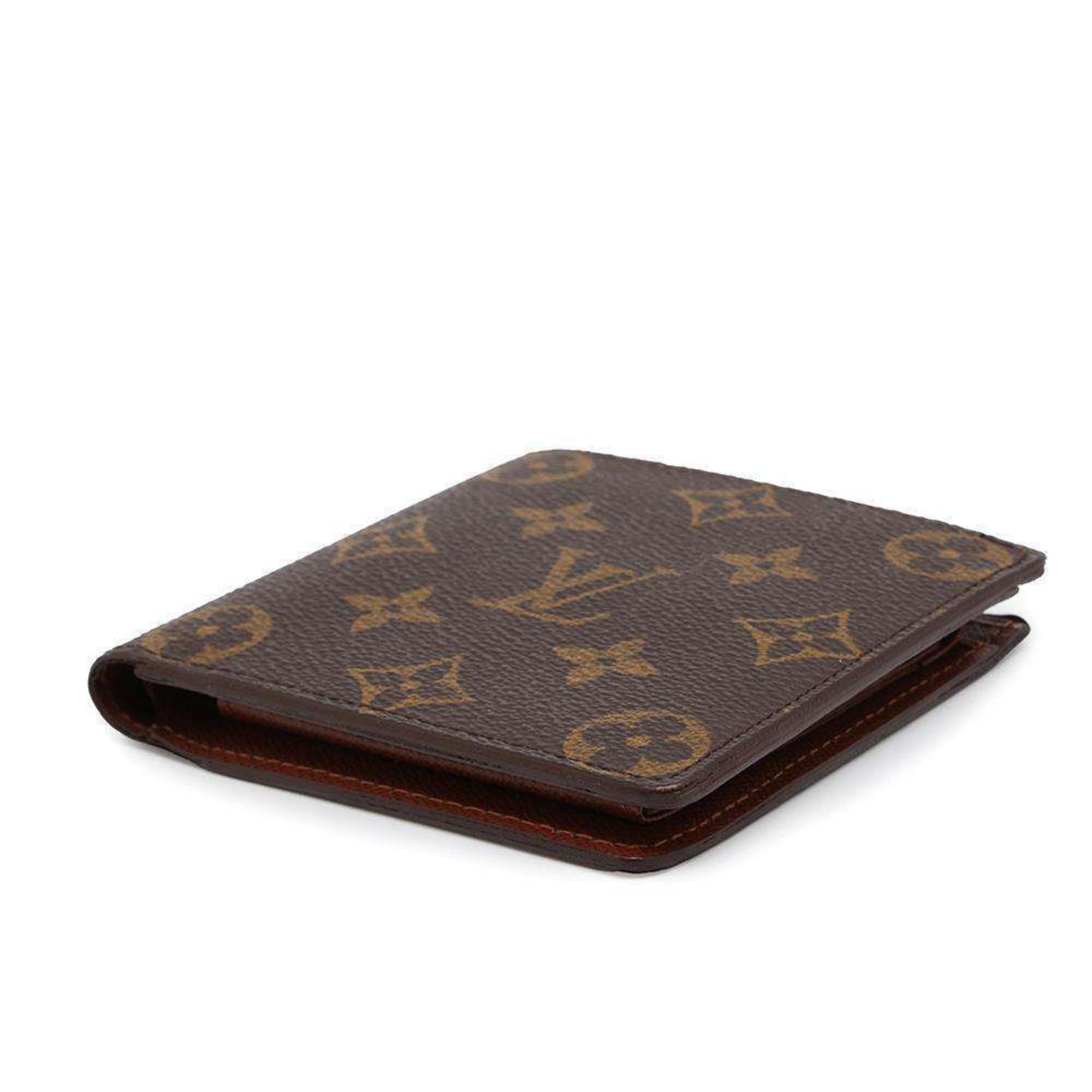 Louis Vuitton Wallet Monogram Portefeuille Marco M61675 LOUIS VUITTON Men's Bi-fold