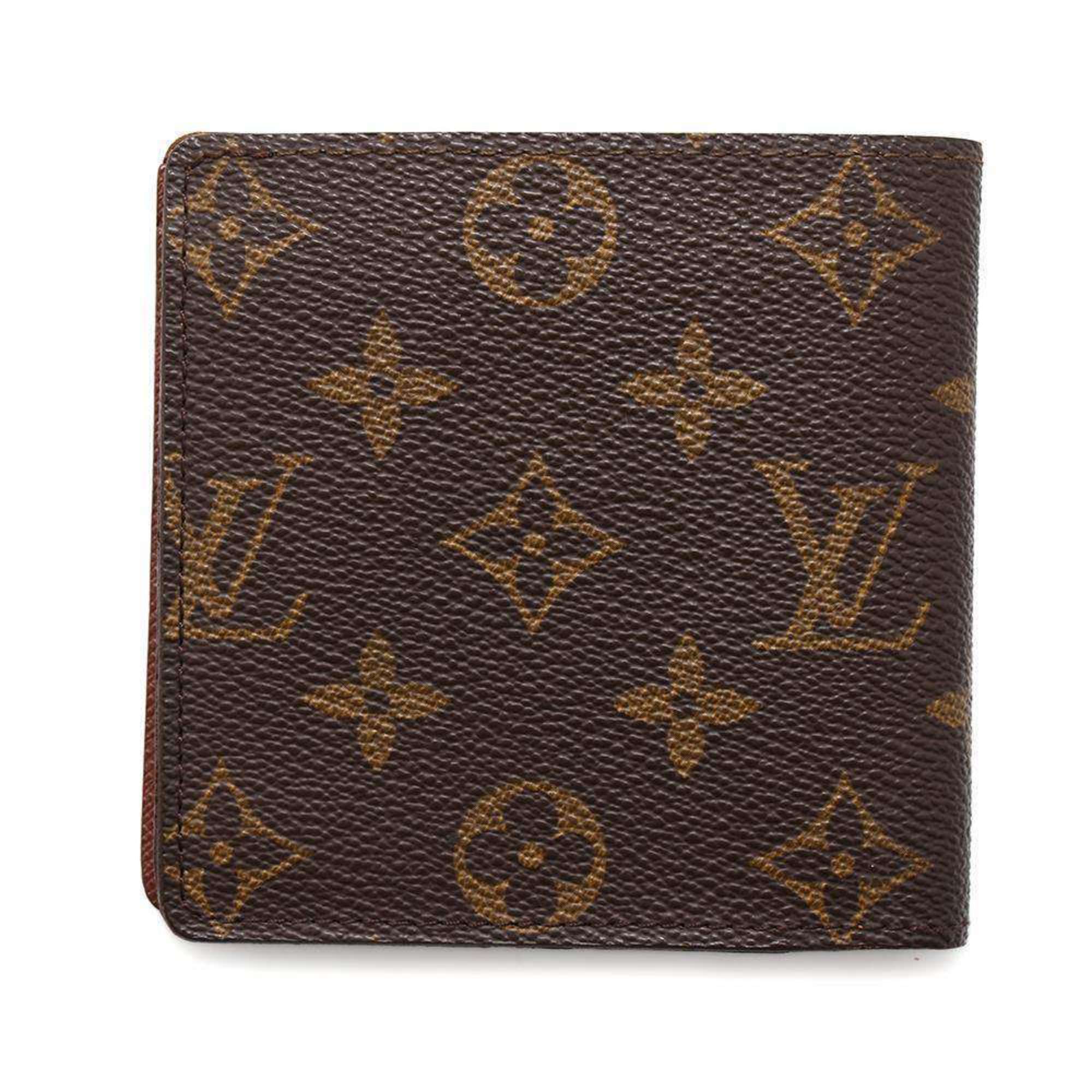 Louis Vuitton Wallet Monogram Portefeuille Marco M61675 LOUIS VUITTON Men's Bi-fold