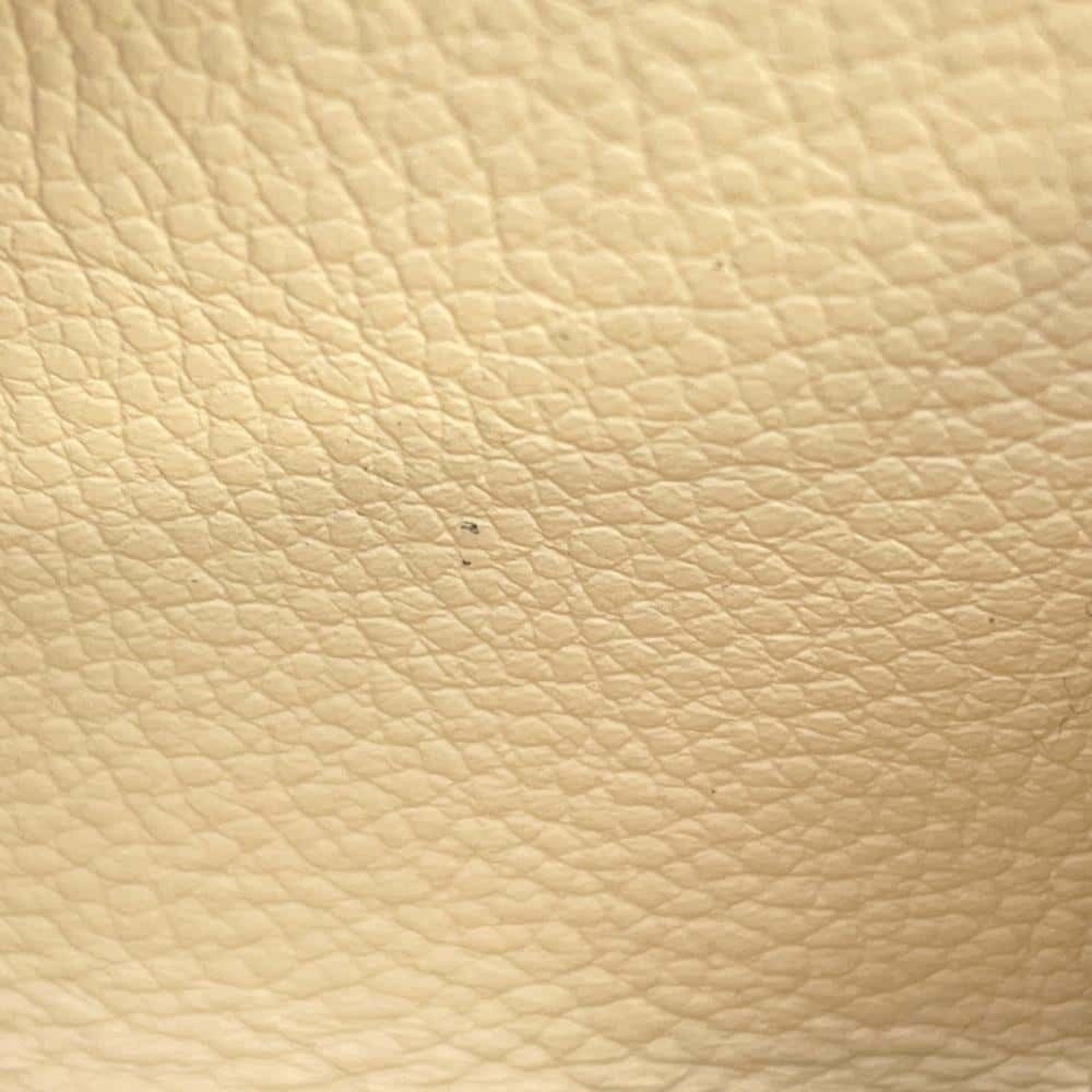 Louis Vuitton Tri-fold Wallet Monogram Empreinte Portefeuille Metis Compact M81071 Ivory