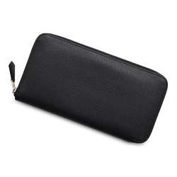 Hermes Long Wallet Azap Silk In Black Epson X Stamp