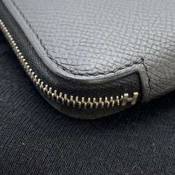 Hermes Long Wallet Azap Silk In Black Epson X Stamp