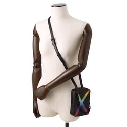 Louis Vuitton Shoulder Bag Taiga Rainbow Danube M30332 LOUIS VUITTON Black