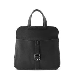 Hermes Handbag Arzan 31 Black Taurillon Clemence X Stamp 2way Shoulder