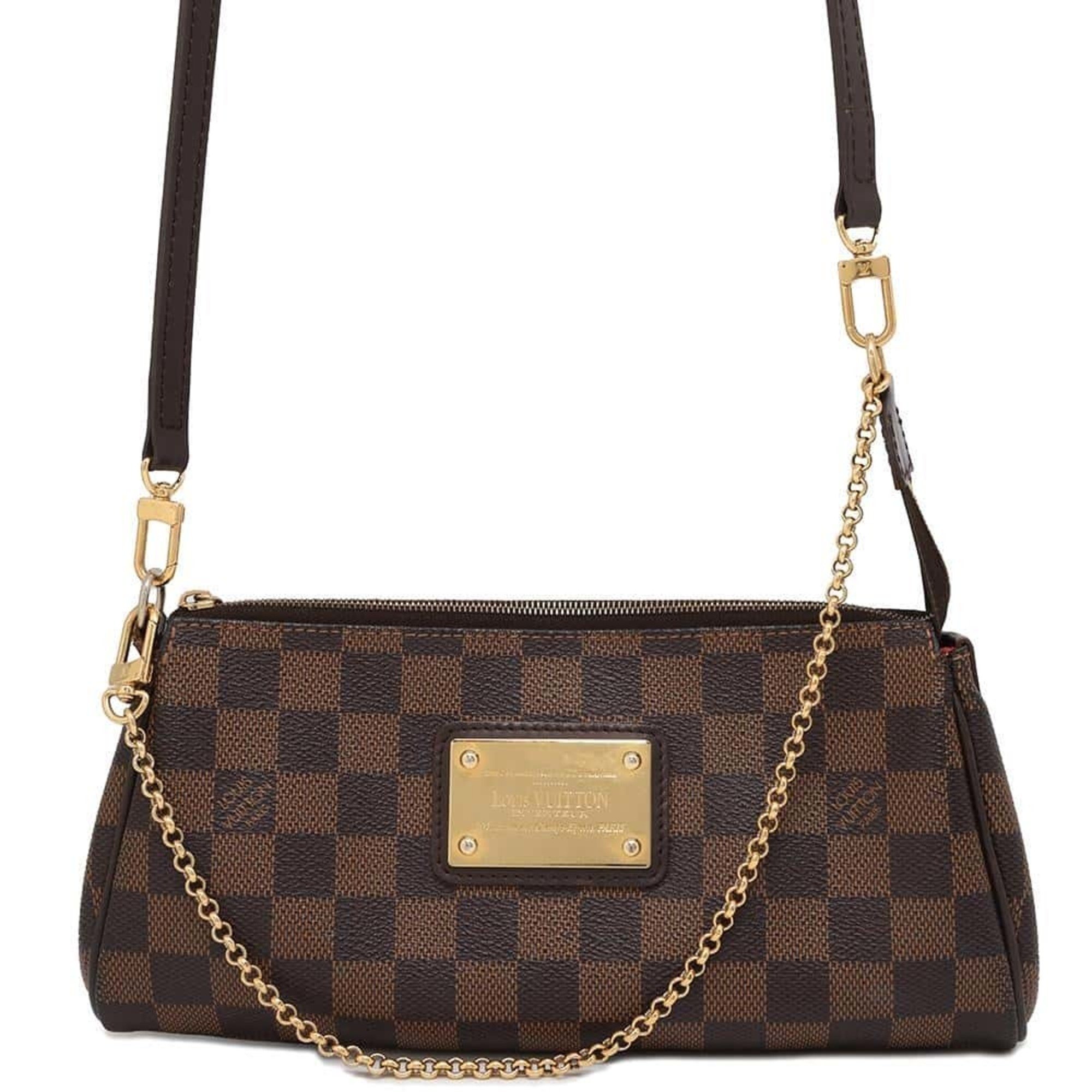 Louis Vuitton Handbag Damier Ebene Eva N55213 LOUIS VUITTON Shoulder Bag Pouch