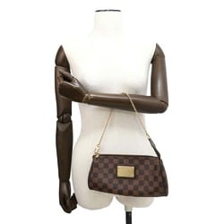 Louis Vuitton Handbag Damier Ebene Eva N55213 LOUIS VUITTON Shoulder Bag Pouch