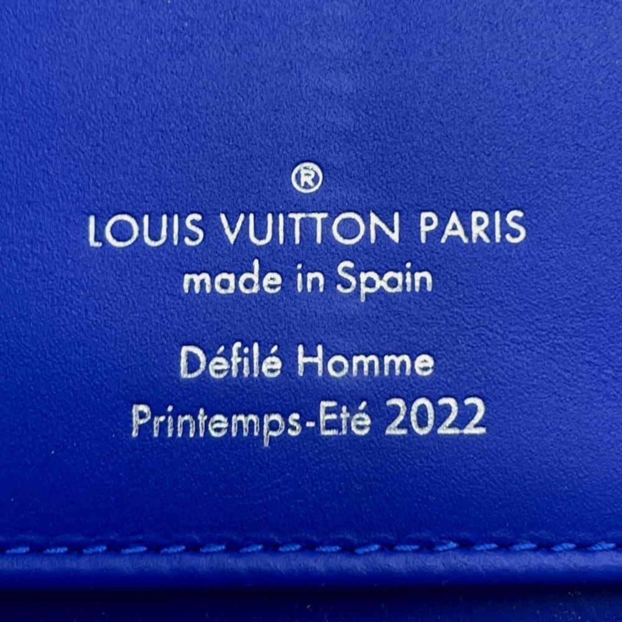 Louis Vuitton Long Wallet Taurillon Leather Monogram Zipper Vertical NM M81243