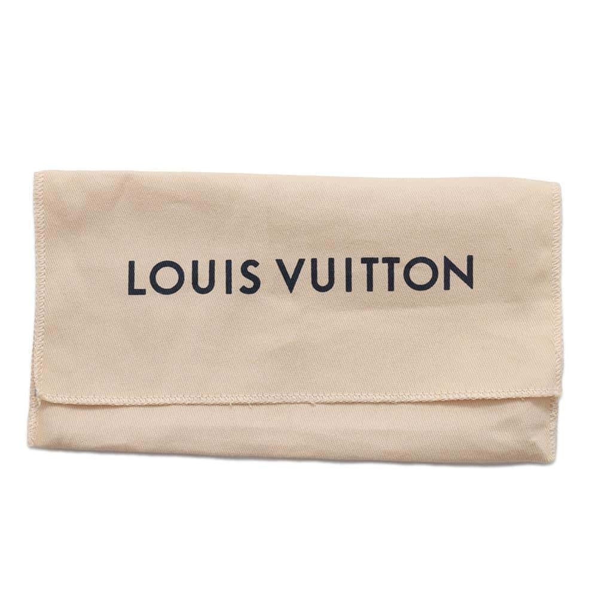 Louis Vuitton Long Wallet Taurillon Leather Monogram Zipper Vertical NM M81243