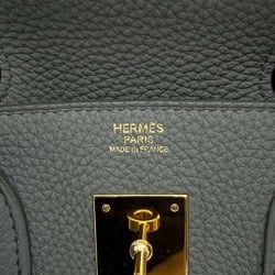 Hermes Birkin 30 Handbag Vert Amande Togo D Stamp HERMES