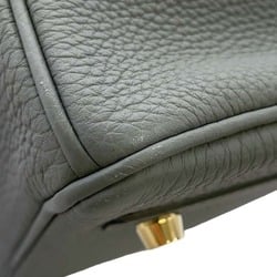 Hermes Birkin 30 Handbag Vert Amande Togo D Stamp HERMES