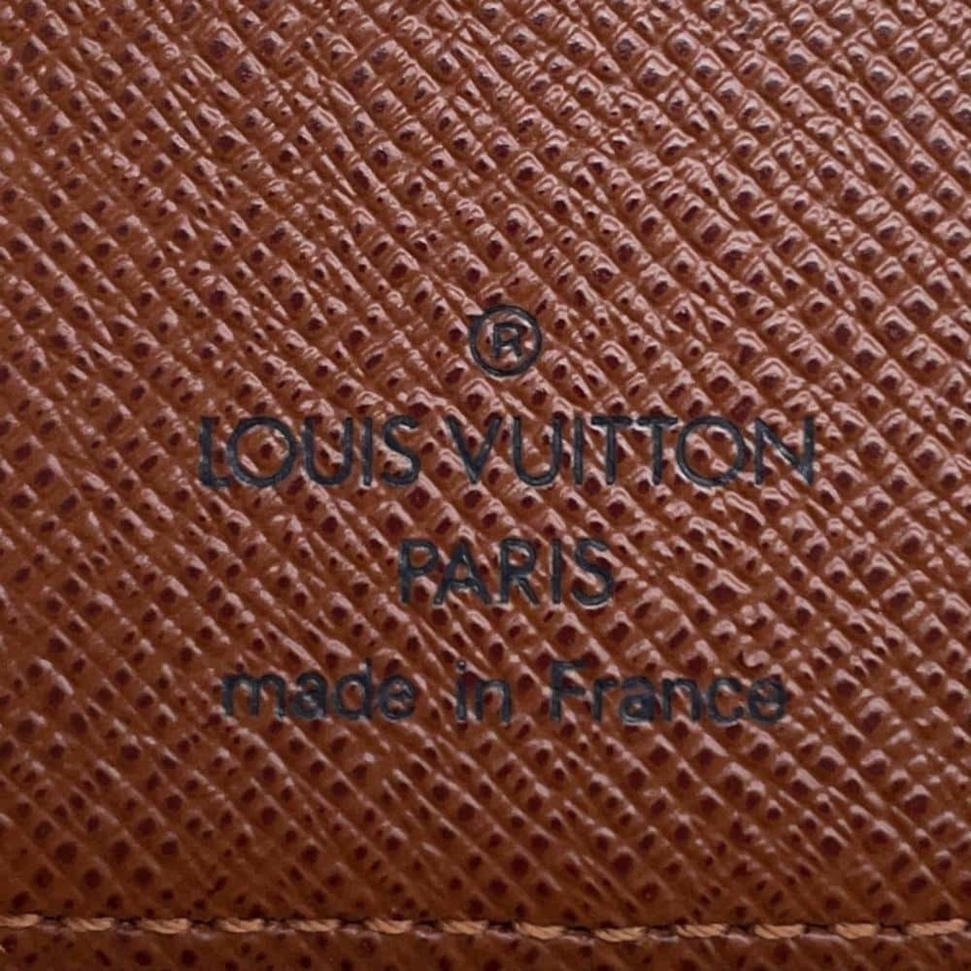 Louis Vuitton Bi-fold Wallet Monogram Porte Papier Zip M61207 LOUIS VUITTON