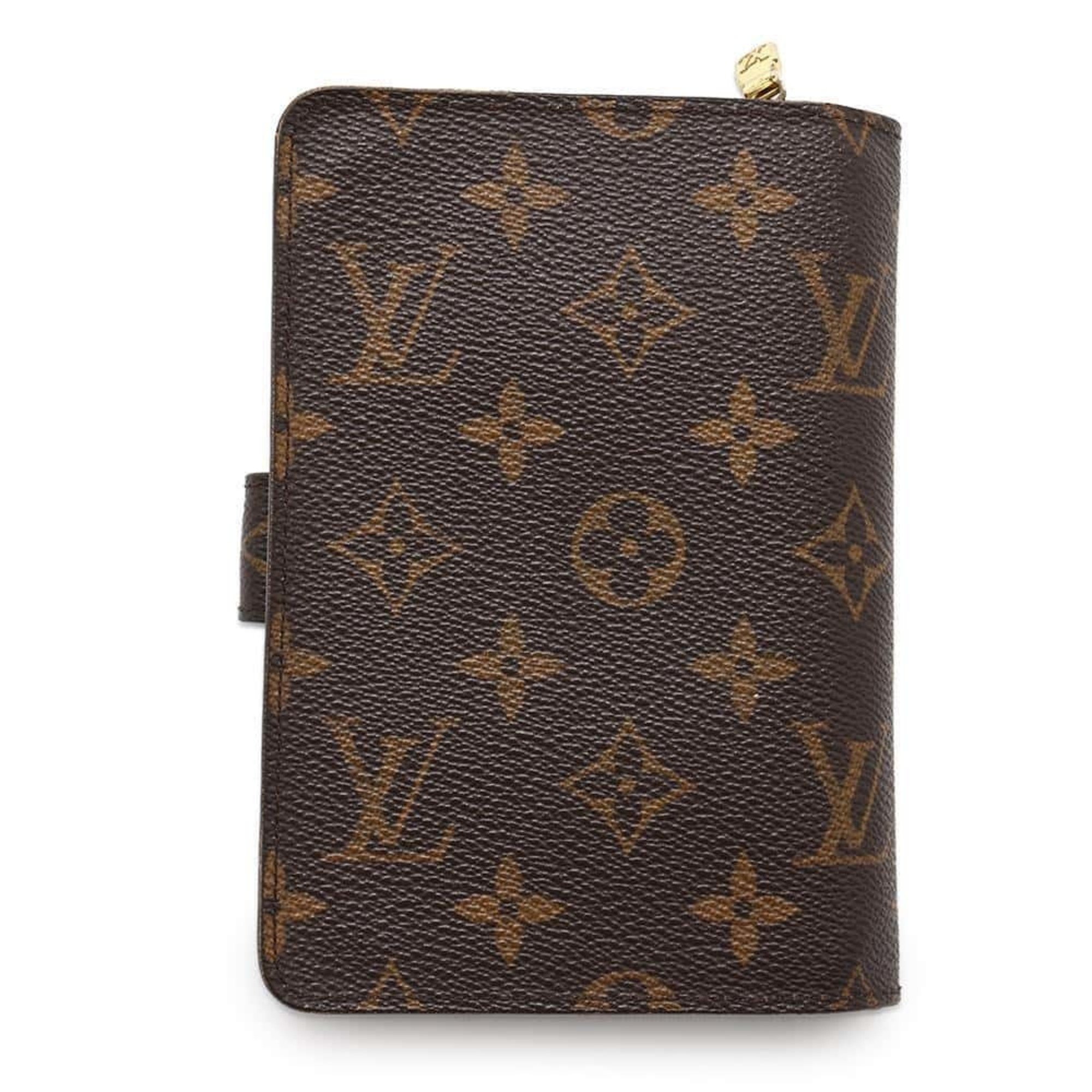 Louis Vuitton Bi-fold Wallet Monogram Porte Papier Zip M61207 LOUIS VUITTON