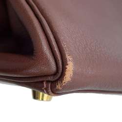 Hermes handbag Kelly 28, in-stitched, Noisette, Togo, A stamp, 2-way shoulder bag