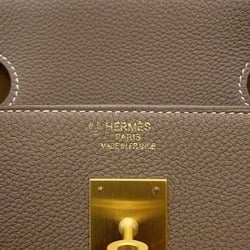 Hermes Birkin 40 Handbag Etoupe Matte Togo C Stamp HERMES Bag SPO