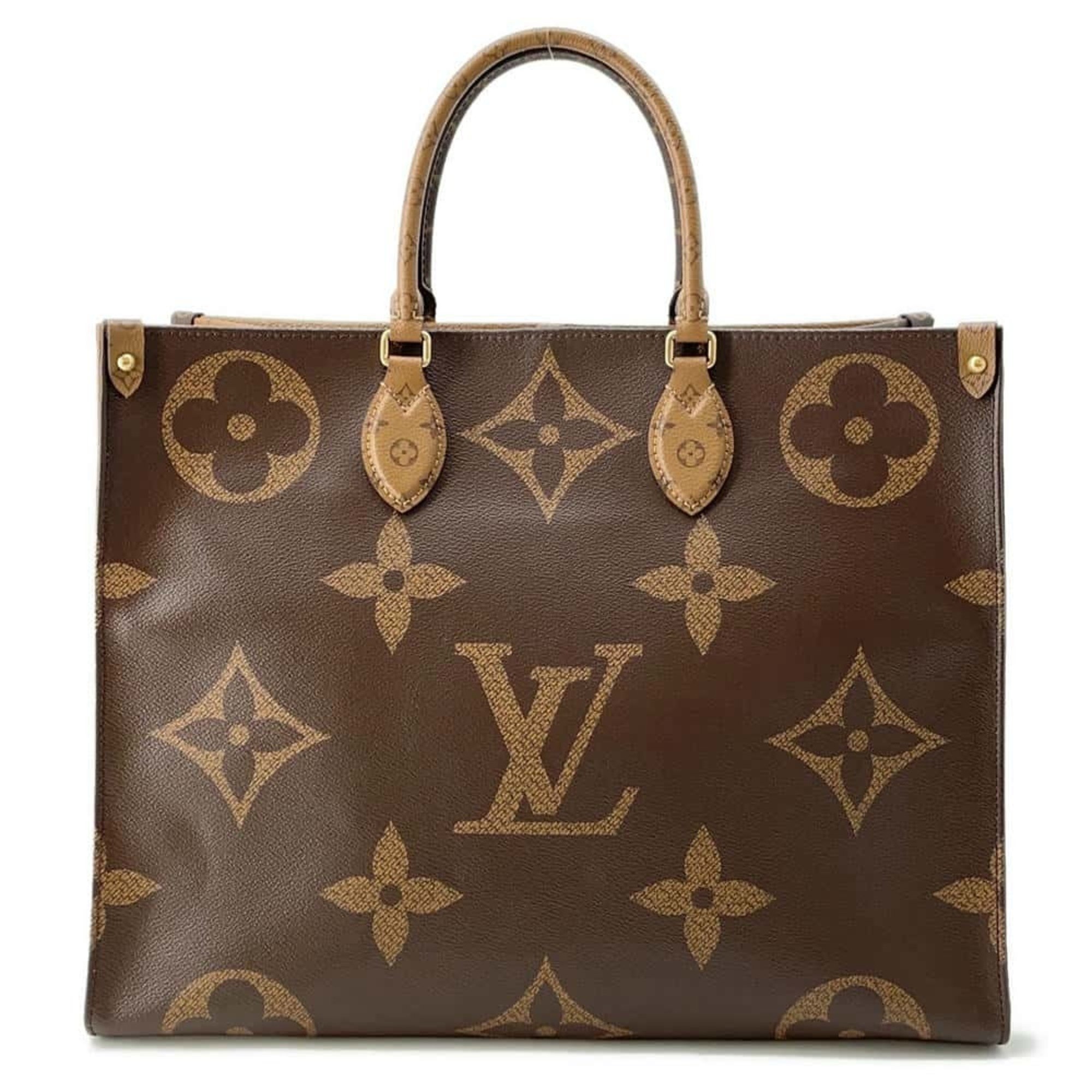 Louis Vuitton Tote Bag Monogram Reverse Giant On-the-Go GM M45320 2-way Shoulder