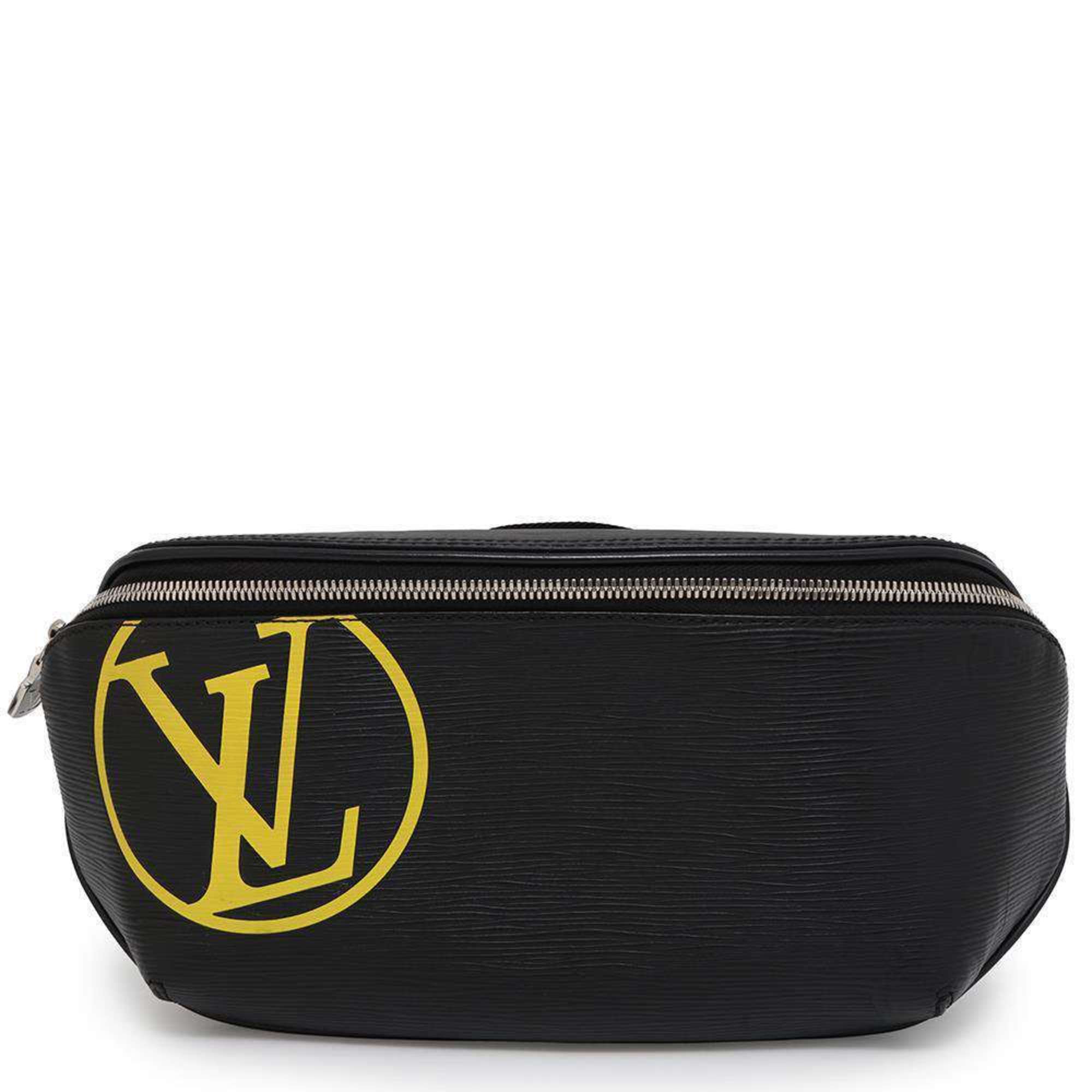 Louis Vuitton Body Bag Epi Bumbag M55131 LOUIS VUITTON Waist Black