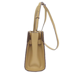 Michael Kors MK Signature Shoulder Bag Leather Women's