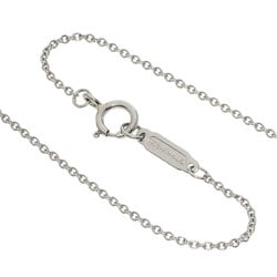 Tiffany Horseshoe Diamond Necklace Platinum PT950 Women's TIFFANY&Co.