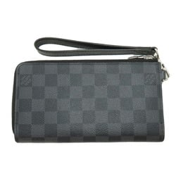 Louis Vuitton N60379 Zippy Dragonne Long Wallet Damier Canvas Men's LOUIS VUITTON