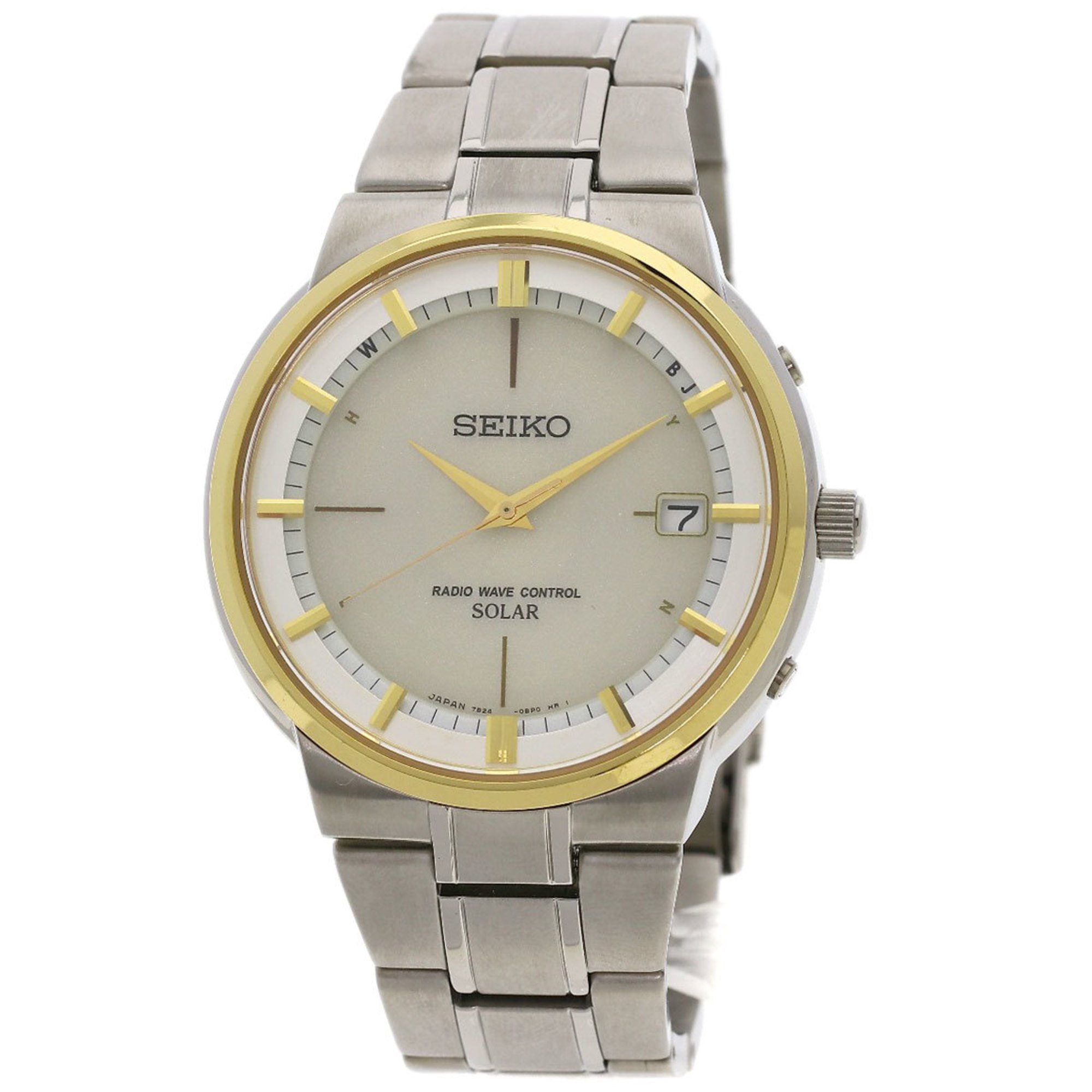 Seiko 7B24-0AZ0 SPIRIT Titanium Men's Watch SEIKO