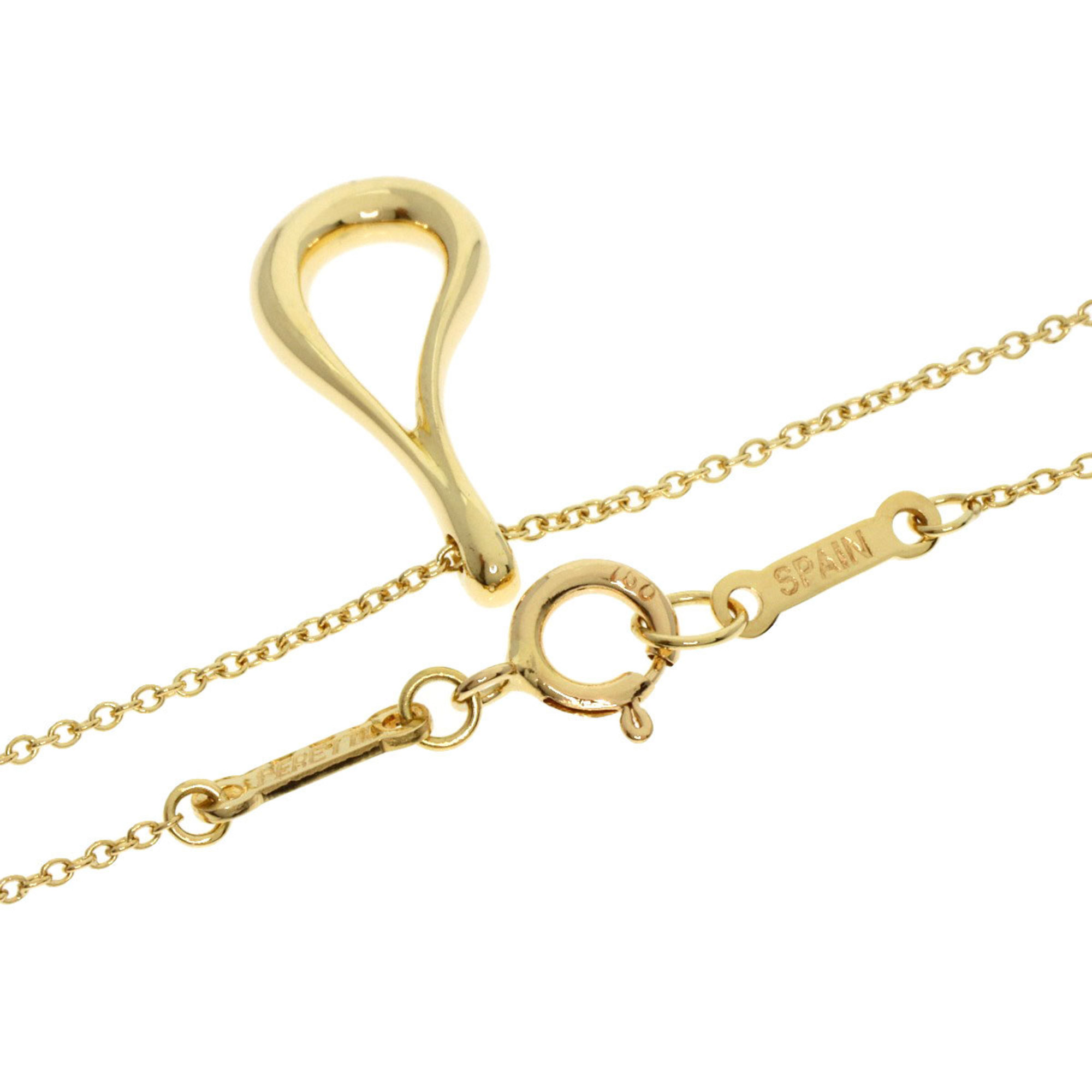 Tiffany teardrop necklace in 18k yellow gold for women TIFFANY&Co.