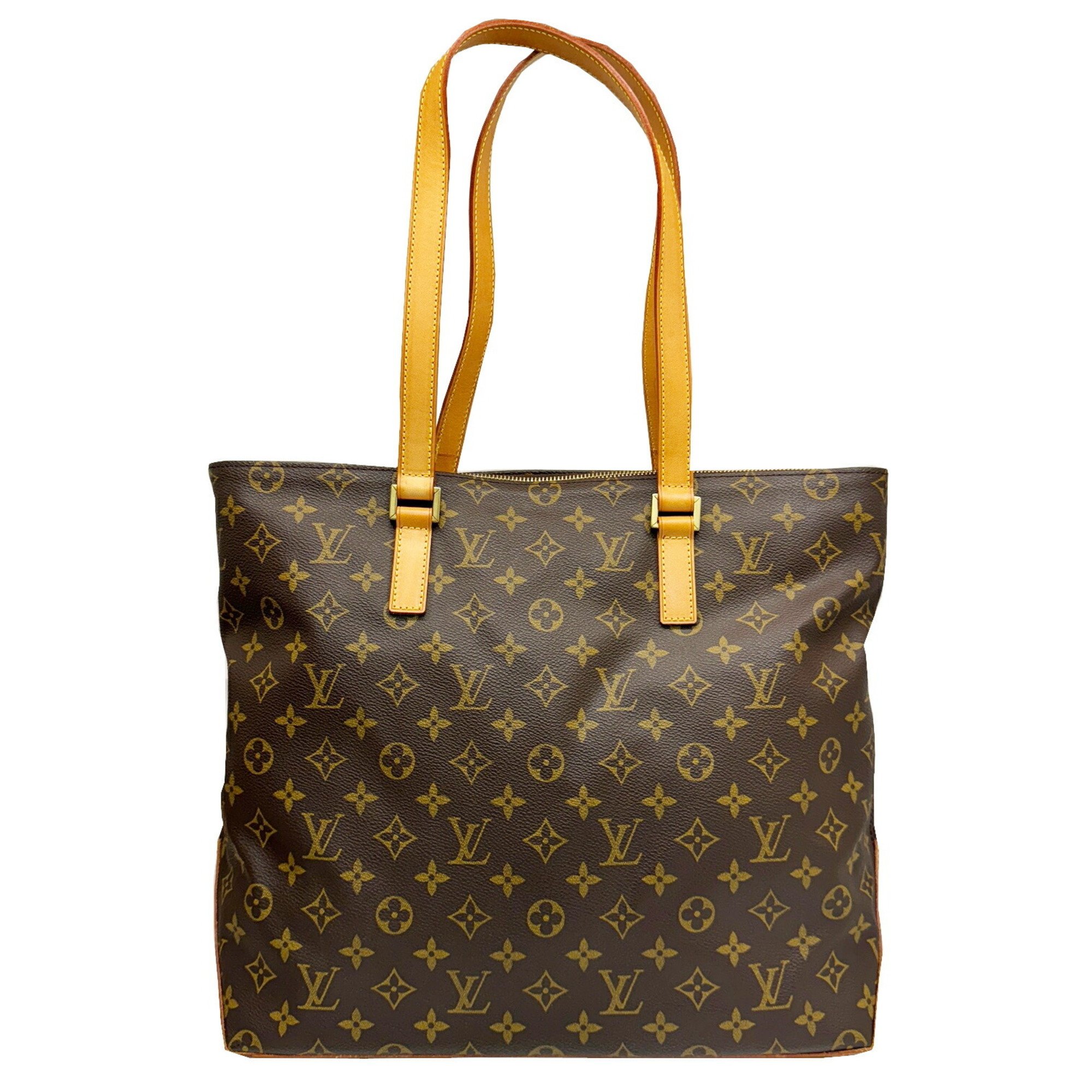 LOUIS VUITTON Louis Vuitton Caba Maison Monogram M51151 AR0939 Shoulder Bag Tote Brown Women's