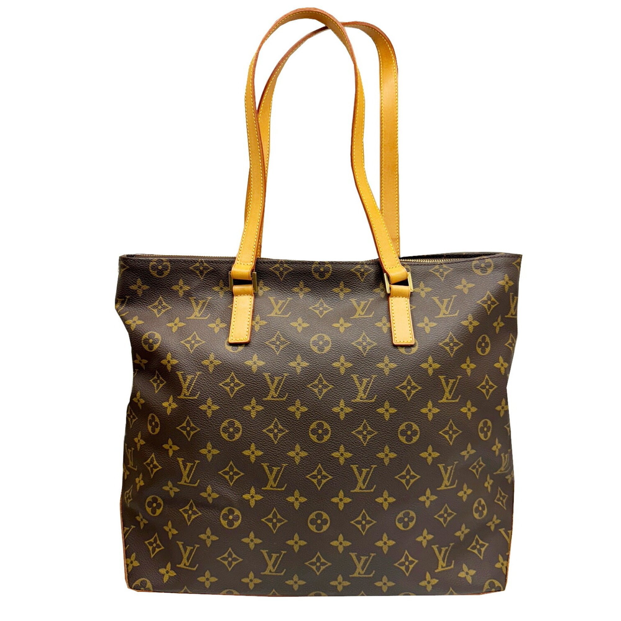 LOUIS VUITTON Louis Vuitton Caba Maison Monogram M51151 AR0939 Shoulder Bag Tote Brown Women's