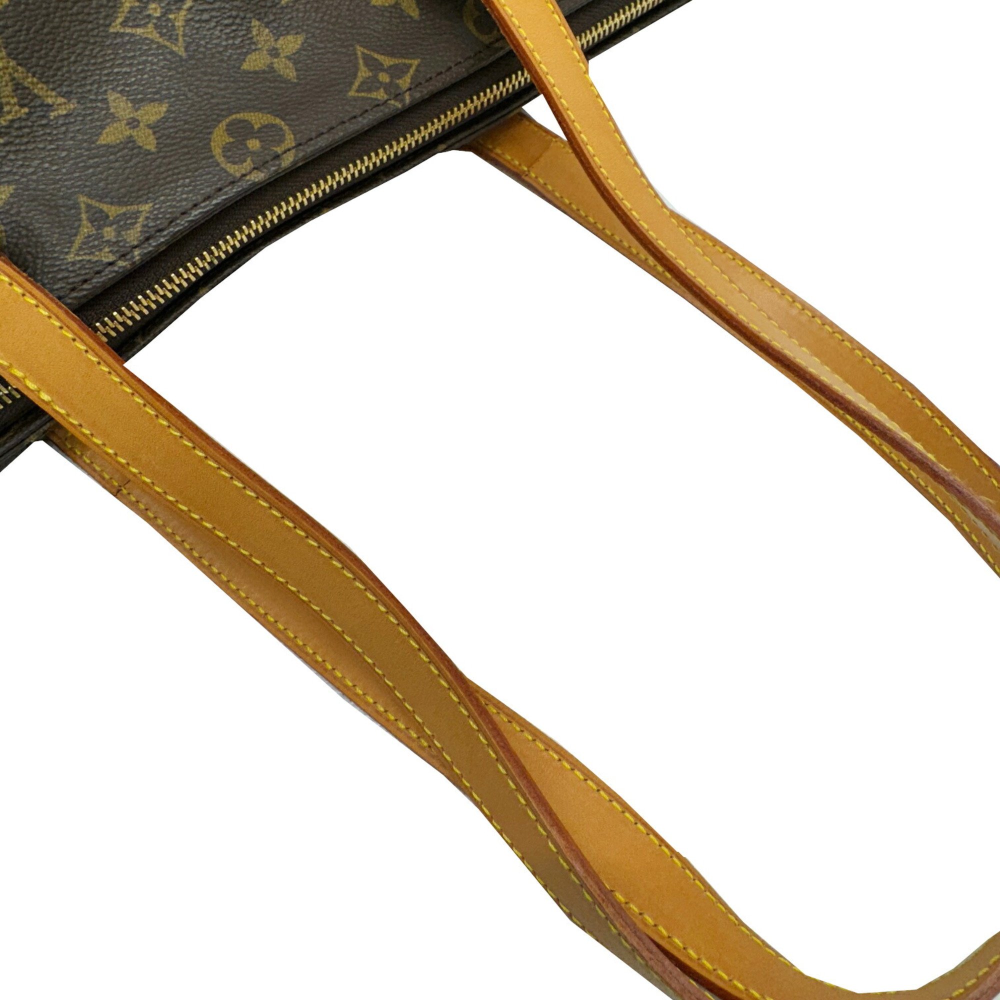 LOUIS VUITTON Louis Vuitton Caba Maison Monogram M51151 AR0939 Shoulder Bag Tote Brown Women's