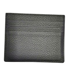 Christian Dior DIOR Card Case Leather Black