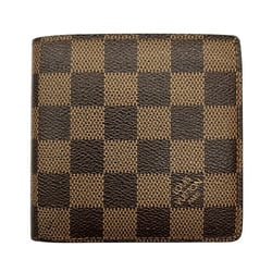 LOUIS VUITTON Louis Vuitton Portefeuille Marco Damier Bi-fold Wallet N61675 CA0014 PVC for Women